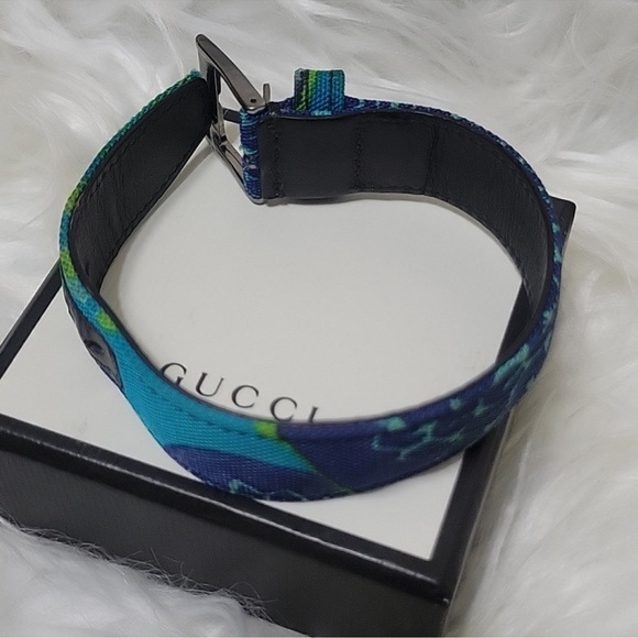Gucci Blue and Green Women’s Belt Bracelet main image 5